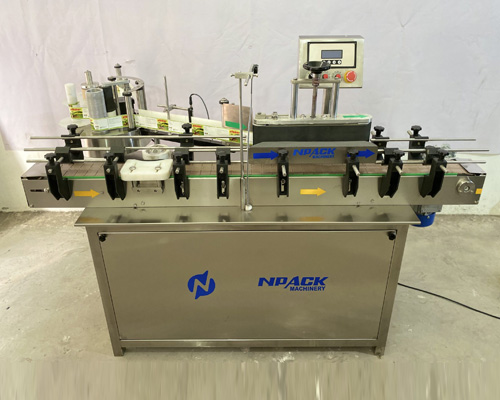 Automatic-Round-Bottle-Sticker-Labeling-Machine